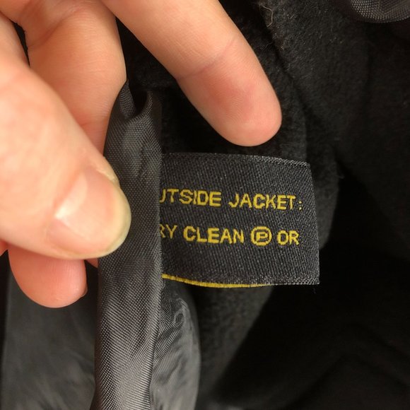 CTR Clothing Men's Size Medium Black Winter 3 in 1 Overcoat Jacket - Picture 13 of 15